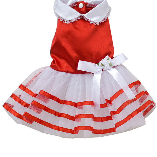 Ρούχο σκύλου φόρεμα SATIN GLAM