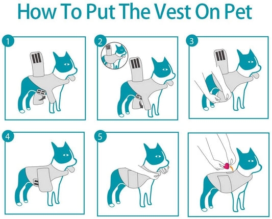 Γιλεκάκι ηρεμίας γάτας ANTISTRESS BODY