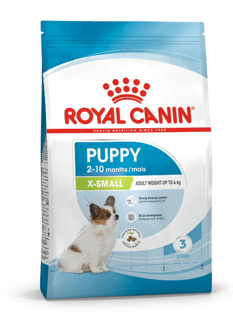 Royal Canin Xsmall Puppy ξηρά τροφή σκύλου (1.5kg)