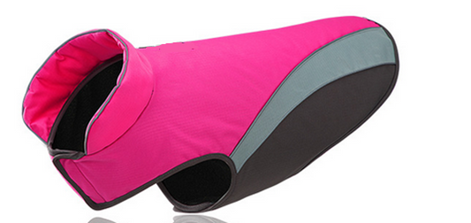 Ρούχο σκύλου αδιάβροχο SILVER LINE PINK