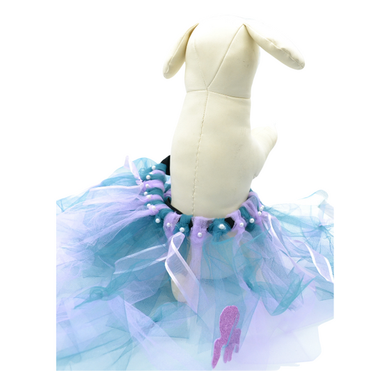 Αποκριάτικη Στολή σκύλου-γάτας MERMAID