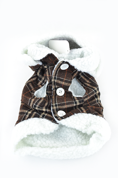 Ρούχο σκύλου παλτό CHECKERED CAMELOT