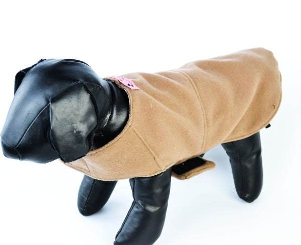 Ρούχο σκύλου αδιάβροχο GOLD LEOPARD SANVI