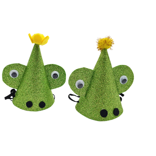 Kαπελάκι Γενεθλίων σκύλου γάτας Little Frog
