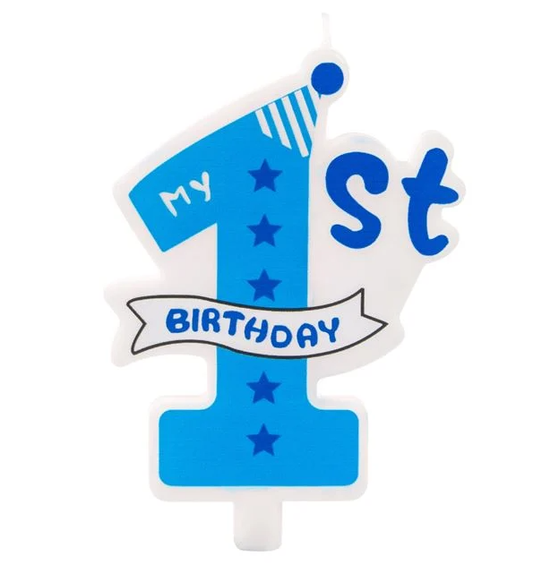 Κεράκι γενεθλίων σκύλου γάτας 1st BIRTHDAY