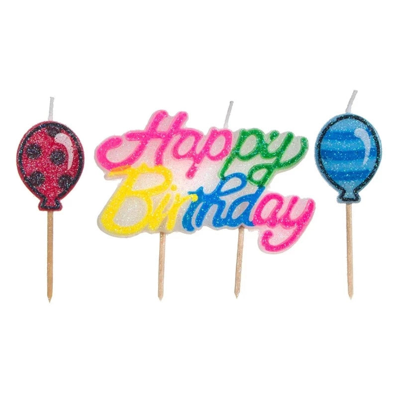 Κεράκι γενεθλίων σκύλου γάτας Birthday Balloons (3τμχ)