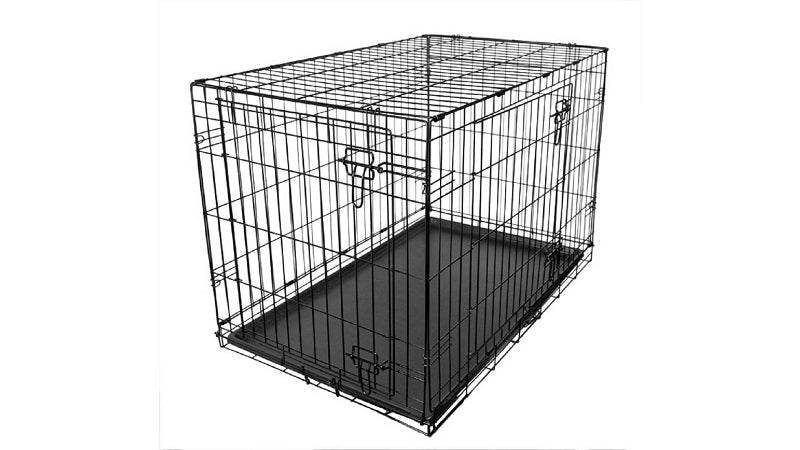 Κλουβί crate σκύλου-γάτας συρμάτινο RAC medium 76εκ.