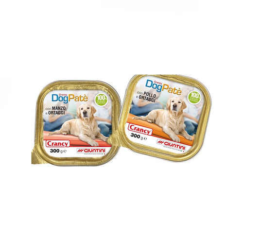 Κονσέρβα σκύλου πατέ CRANCY DOG PATE (300gr)