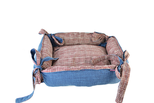 Κρεβάτι-Κάθισμα σκύλου-γάτας Checkered Attitude