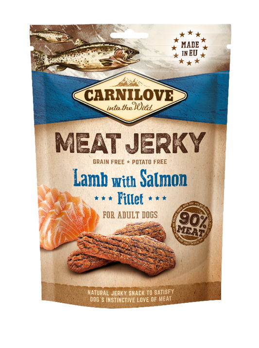 Λιχουδιά σκύλου Carnilove Meat Jerky (100gr)