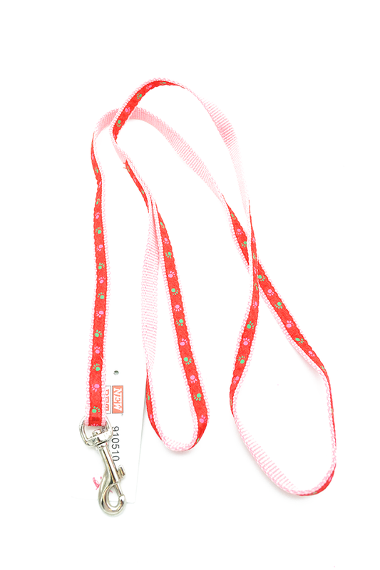 Οδηγός-Λουρί περιπάτου σκύλου γάτας Paw Pattern