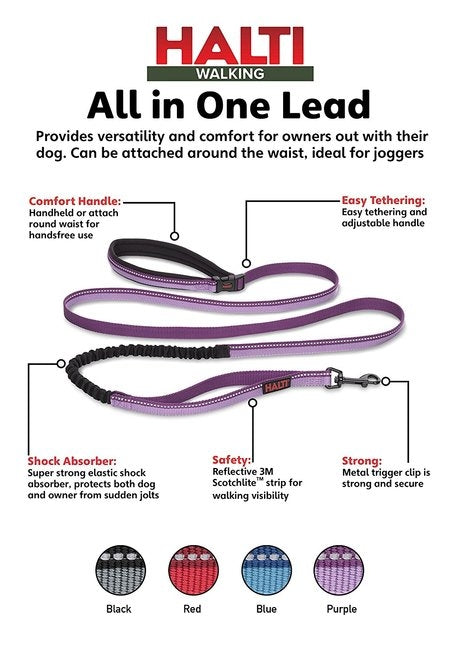 Οδηγός-Λουρί σκύλου HALTI All In One (25mm)
