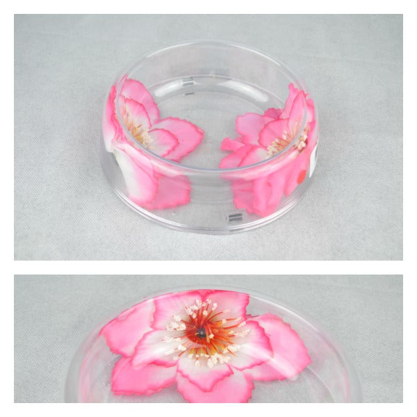 Μπολ σκύλου γάτας Petouch Elegant Flowers 18cm