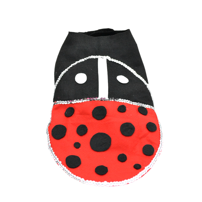 Αποκριάτικη στολή σκύλου-γάτας LADYBUG