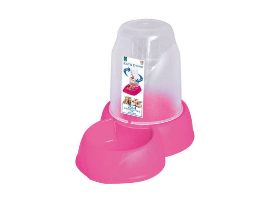 Ποτίστρα-Ταϊστρα 2σε1 σκύλου-γάτας ΒΑΤ