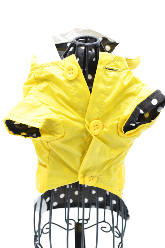 Ρούχο σκύλου αδιάβροχο YELLOW MONKEY