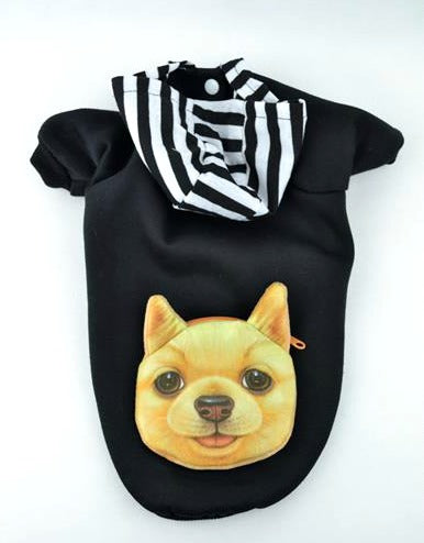 Ρούχο σκύλου φούτερ DOG FACE