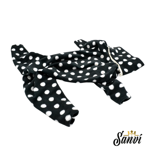 Ρούχο σκύλου ολόσωμο φορμάκι SANVI Pearl Dots