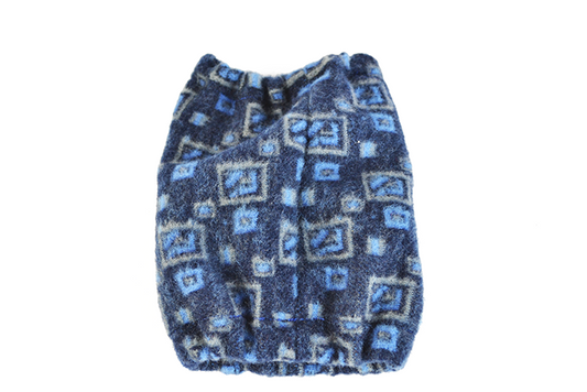 Snood προστατευτικό αυτιών σκύλου V&A Luxury Pet Clothing BLUE