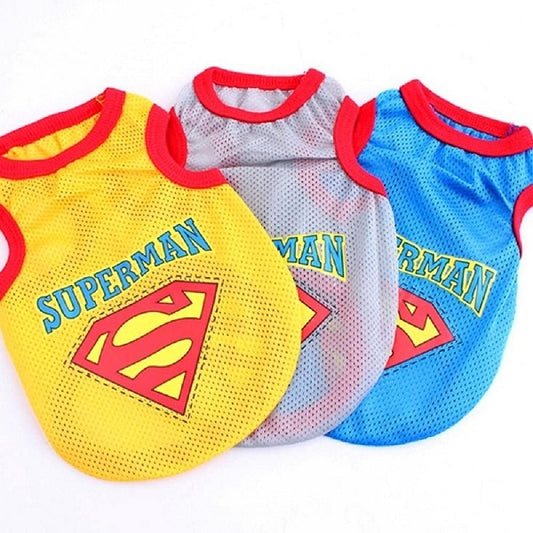 Ρούχο σκύλου τύπου SUPERMAN(πολλά χρώματα)