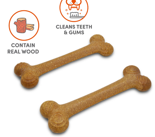 Παιχνίδι σκύλου από φυσικό ξύλο Wooden Series