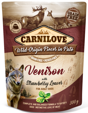 Κονσέρβα για σκύλους φακελάκι CARNILOVE (300gr) Πολλές γεύσεις