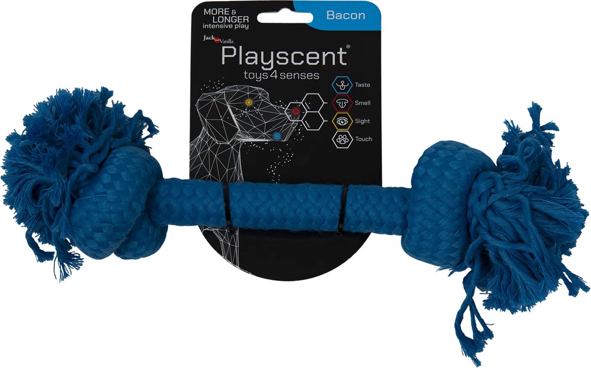 Παιχνίδι σκύλου από σχοινί με γεύση PLAYSCENT