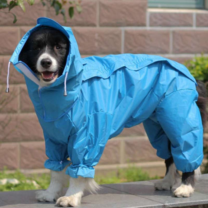 Ρούχο σκύλου ολόσωμο αδιάβροχο CUTE RAINCOAT