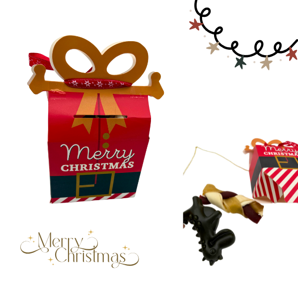 Λιχουδιά σκύλου Χριστουγεννιάτικη Magic BOX