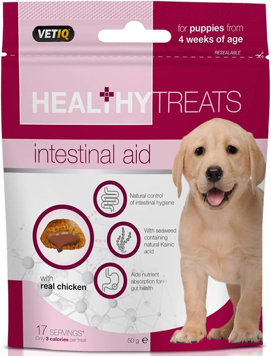 Λιχουδιά VET IQ Healthy Treats Intestinal Aid (50gr)