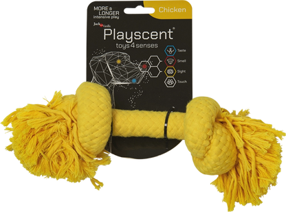 Παιχνίδι σκύλου από σχοινί με γεύση PLAYSCENT