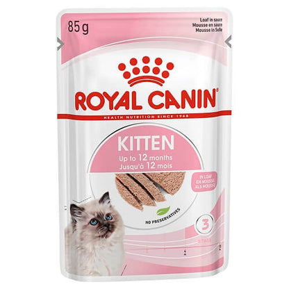 Κονσέρβα για γατάκι φακελάκι Royal Canin Kitten (85gr)