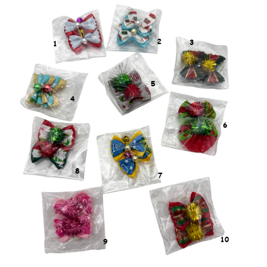 Λαστιχάκια μαλλιών σετ Cutie Dog REDISH