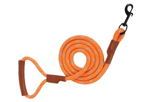 Οδηγός-Λουρί σκύλου LEATHER HANDLE