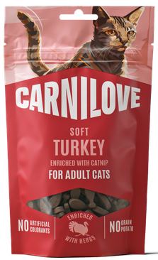 Λιχουδιά γάτας GRAINFREE CARNILOVE Soft Cat Snack (50gr)