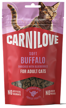 Λιχουδιά γάτας GRAINFREE CARNILOVE Soft Cat Snack (50gr)
