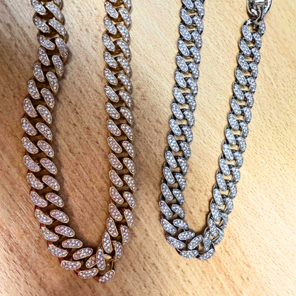 Κολιέ σκύλου Gold &Silver Chain