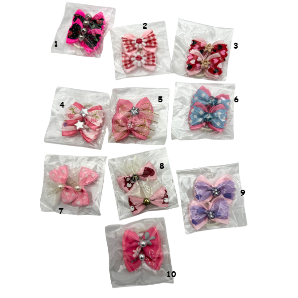 Λαστιχάκια μαλλιών σετ Cutie Dog PINKISH