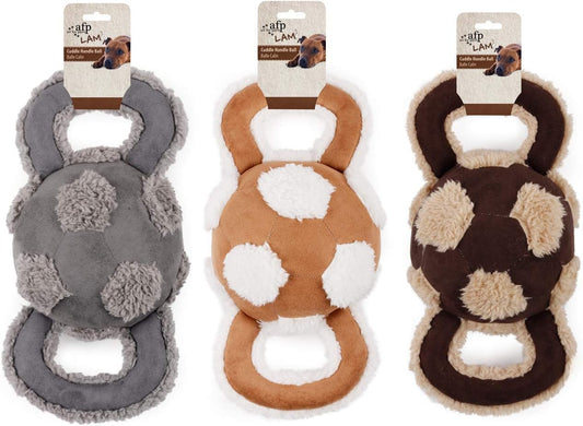 Παιχνίδι σκύλου λούτρινο Handle Soccer Ball AFP