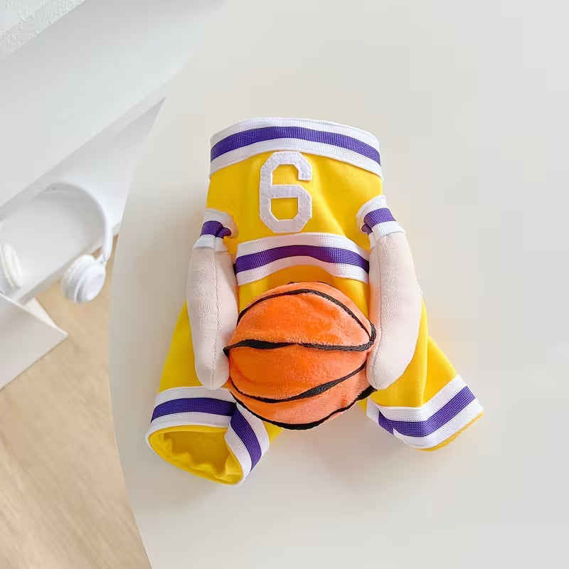 Αποκριάτικη στολή σκύλου Basketball YELLOW