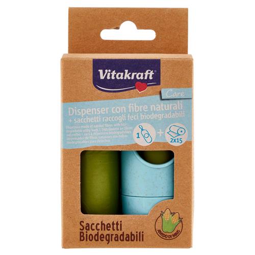 Θήκη για σακουλίτσες ακαθαρσιών με βιοδιασπώμενες σακουλίτσες VITAKRAFT