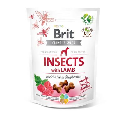 Λιχουδιά σκύλου Brit Crunchy Snack (200gr) (πολλές γεύσεις)