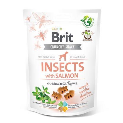 Λιχουδιά σκύλου Brit Crunchy Snack (200gr) (πολλές γεύσεις)