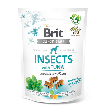 Λιχουδιά σκύλου Brit Crunchy Snack (200gr) (πολλές γεύσεις)