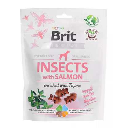 Λιχουδιά σκύλου Brit Crunchy Snack (200gr) (πολλές γεύσεις)