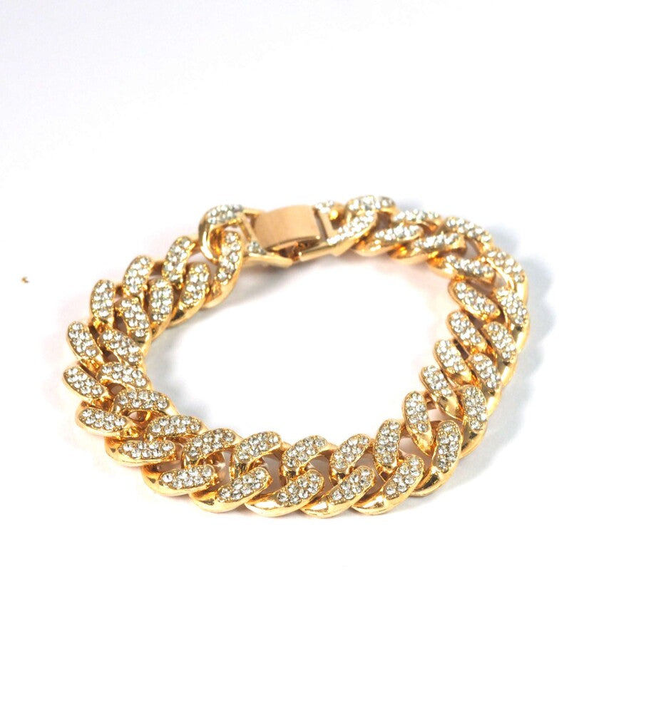 Κολιέ σκύλου Gold &Silver Chain
