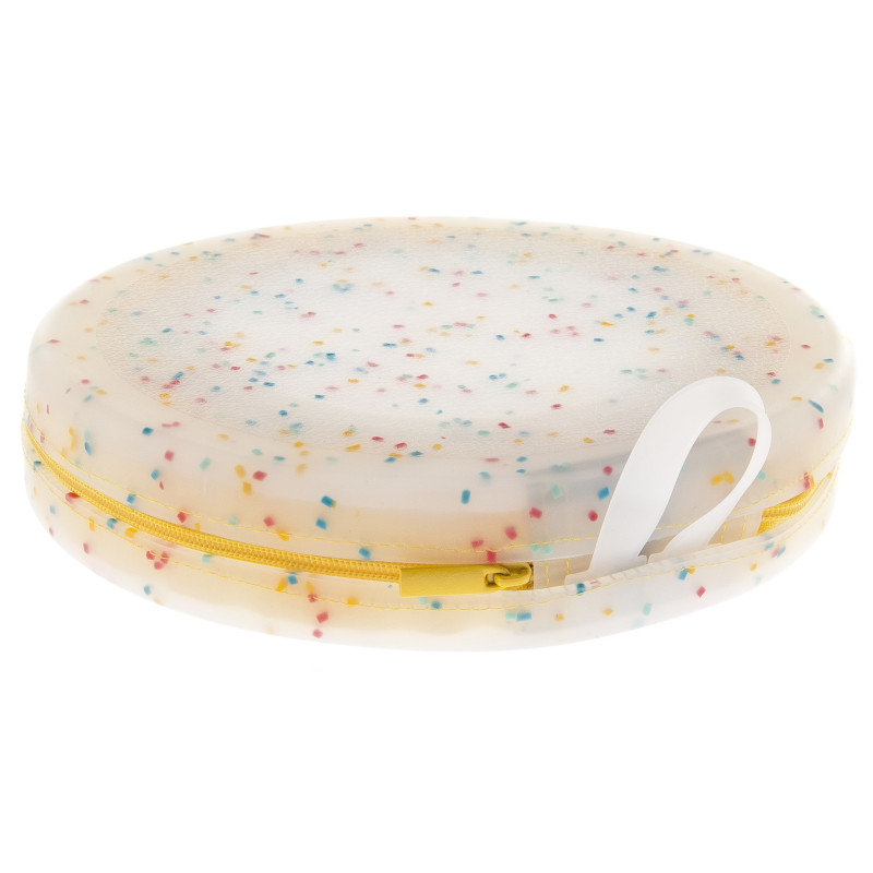 Διπλό μπολ βόλτας σκύλου γάτας Ferribiella Confetti