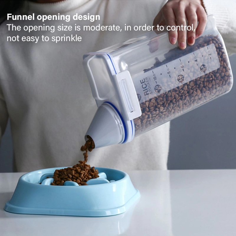 Δοχείο αποθήκευσης τροφής σκύλου-γάτας Easy