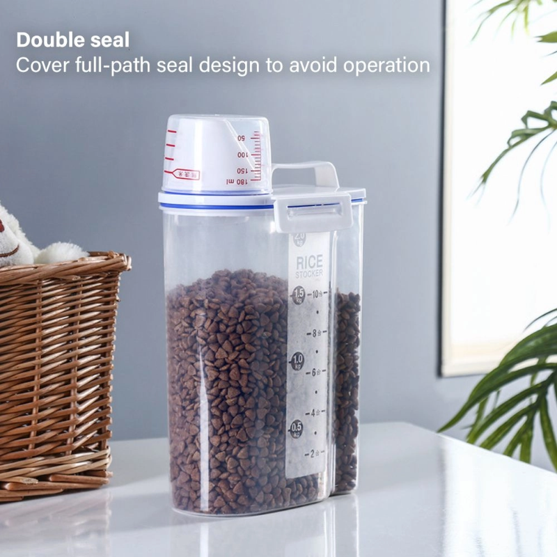 Δοχείο αποθήκευσης τροφής σκύλου-γάτας Easy