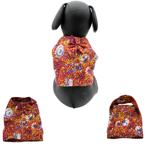 Επιστήθιο σκύλου-γάτας SANVI Petal Pup